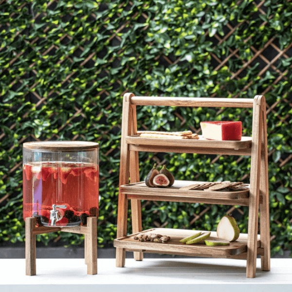 3 Tier Serving Wooden Tray