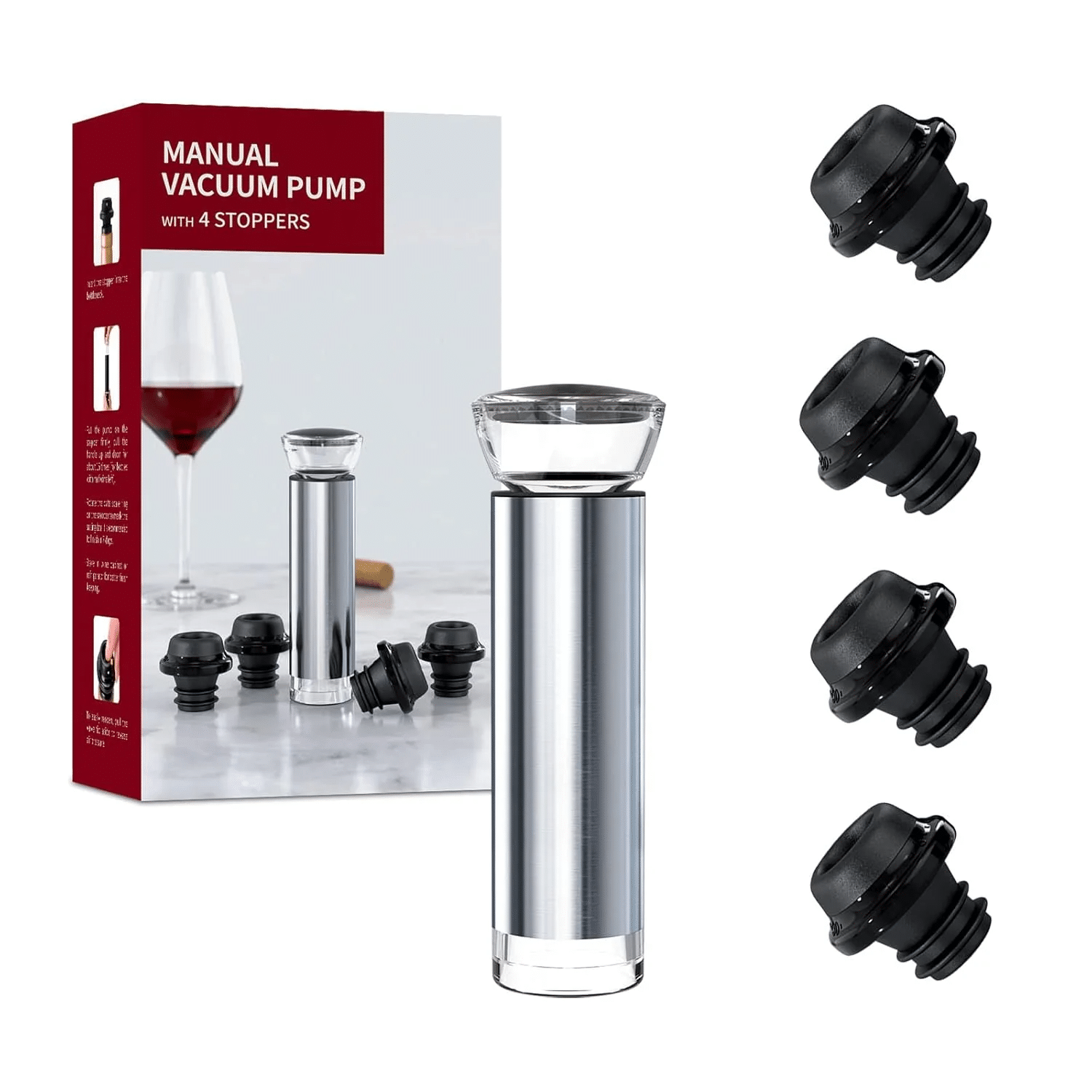 Wine Saver Vacuum Pump Set