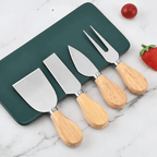 6 Piece Steel Stainless Cheese Knife Set