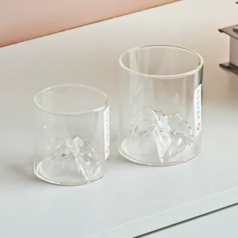 Japanese Style Mountain Shape Whiskey Glass