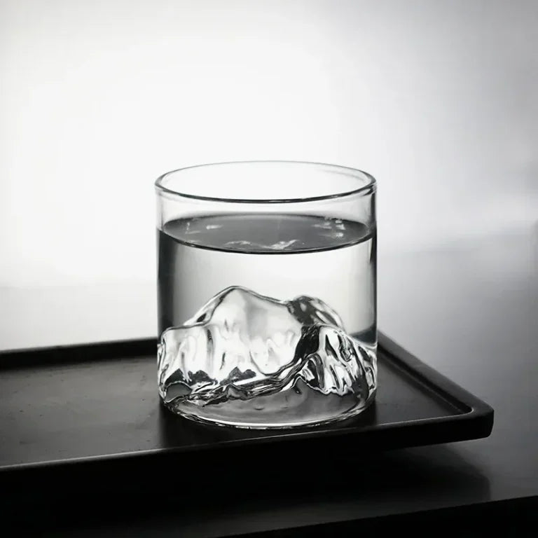 Japanese Style Mountain Shape Whiskey Glass