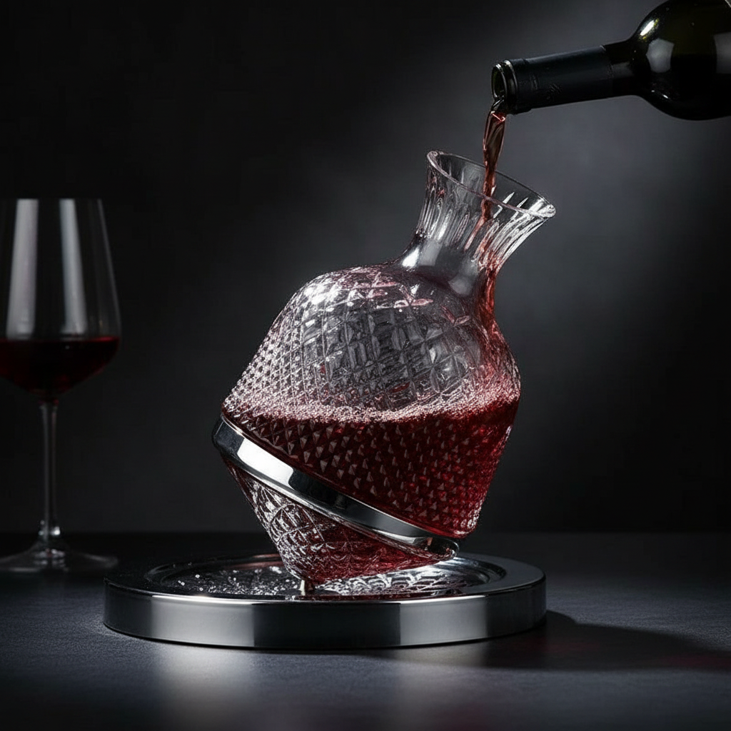 Hero banner image of Rotating Wine Decanter